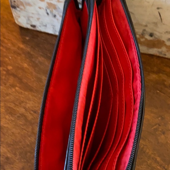 Coach Tartan double pocket wristlet wallet - Picture 4 of 5